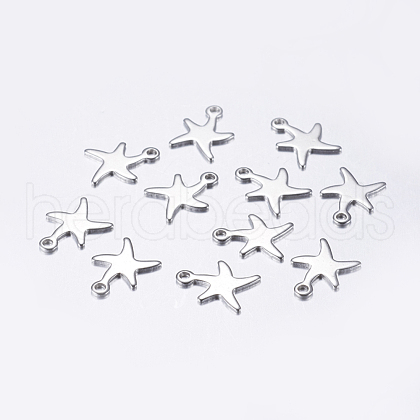 Tarnish Resistant 201 Stainless Steel Charms STAS-L198-28P-1