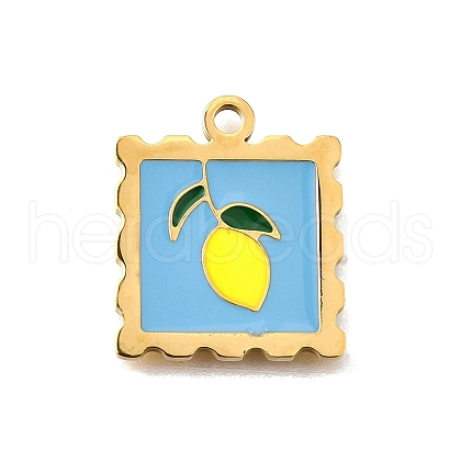 304 Stainless Steel Pendants STAS-A114-03G-03-1