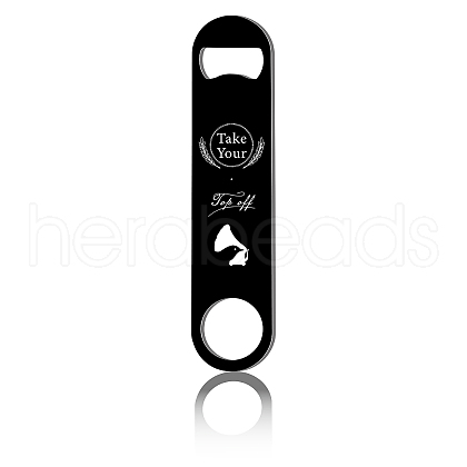 430 Stainless Steel Bottle Openers AJEW-WH0259-006-1