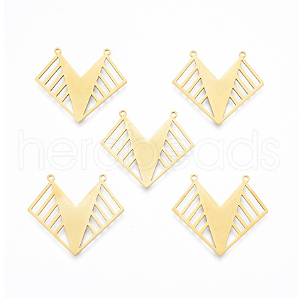 201 Stainless Steel Pendants STAS-N090-LA923-2-1