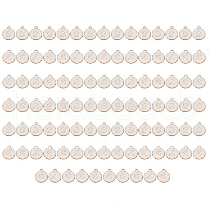 Golden Plated Enamel Alloy Charms ENAM-SZ0001-26A-S-1