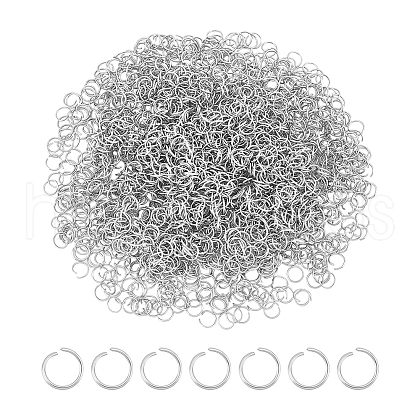 Unicraftale 304 Stainless Steel Open Jump Rings STAS-UN0055-28B-P-1