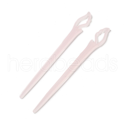 Opaque Acrylic Hair Sticks OHAR-C011-03A-1