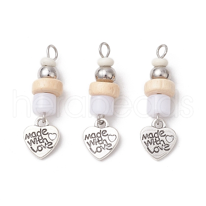 Tibetan Style Alloy Pendants PALLOY-JF03967-02-1