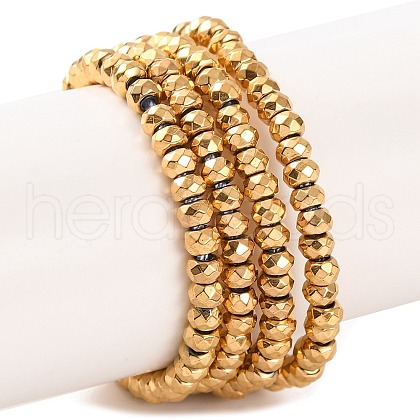 Electroplated Synthetic Non-magnetic Hematite Beads Strands X-G-H027-E01-02-1