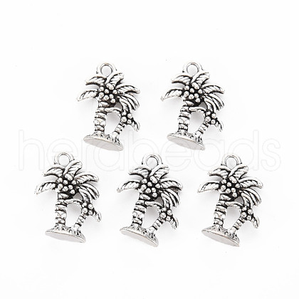 Tibetan Style Alloy Pendants TIBE-S320-201AS-1