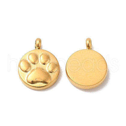 Ion Plating(IP) 304 Stainless Steel Charms STAS-Q215-24G-1