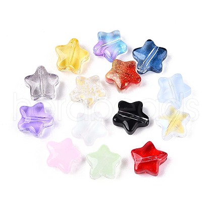 Transparent Glass Beads GLAA-N015-01-1