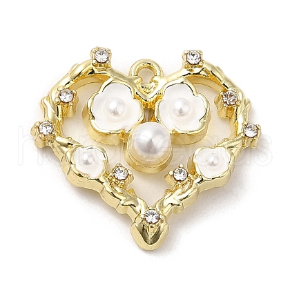 Spray Painted Alloy Pendants PALLOY-D019-11G-01-1