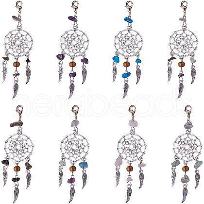 Alloy Pendants HJEW-NB0001-09AS-1