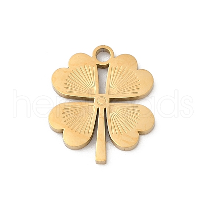 304 Stainless Steel Pendants STAS-P383-03G-1