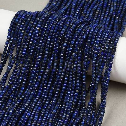 Natural Lapis Lazuli Beads Strands G-RM250101-B37-1