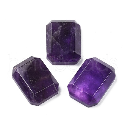 Natural Amethyst Cabochons G-B139-03E-1