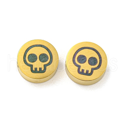 Halloween Theme 304 Stainless Steel Beads STAS-M069-01J-G-1