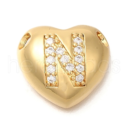 Rack Plating Brass Micro Pave Cubic Zirconia Pendants KK-I722-04G-N-1