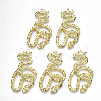 Rack Plating Alloy Big Pendants PALLOY-S132-172-RS-1