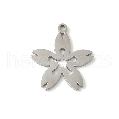 304 Stainless Steel Pendants STAS-V016-03P-1