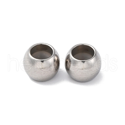 201 Stainless Steel Beads STAS-D301-10P-1