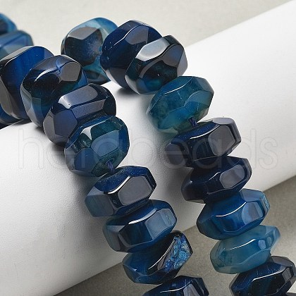 Natural Agate Beads Strands G-K392-A11-1