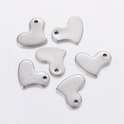 Tarnish Resistant 304 Stainless Steel Stamping Blank Tag Pendants STAS-P198-59-1
