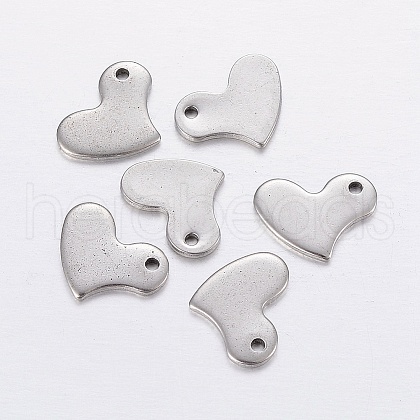 304 Stainless Steel Stamping Blank Tag Pendants STAS-P198-59-1