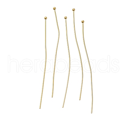 Brass Ball Head Pins KK-H502-03I-G-1