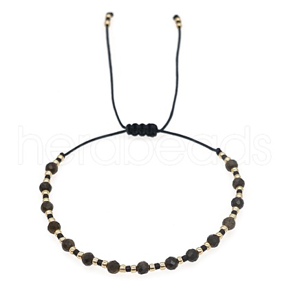 Natural Gemstone Bohemian Handmade Beaded Bracelet for Women FQ7094-6-1