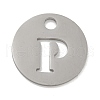 Non-Tarnish 304 Stainless Steel Pendants STAS-F233-M-P01-A-P-1