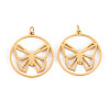 304 Stainless Steel Pendants STAS-S116-135G-1