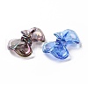 Transparent Acrylic Imitation Shell Beads OACR-P011-03L-3