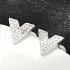 304 Stainless Steel Stud Earrings EJEW-Z089-39P-2