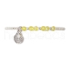 Glass Seed Beads Braided Bracelets BJEW-MZ00176-06-2