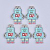 Transparent Printed Acrylic Pendants KY-S163-178-3