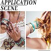 ARRICRAFT 82Pcs 3 Styles Synthetic Turquoise Beads Strands G-AR0006-02B-6