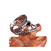 Alloy Adjustable Open Cuff Rings FS-WG8E8AD-02-4
