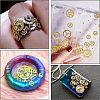 Olycraft Zinc Alloy  Open Back Bezel Cabochons PALLOY-OC0002-57-7