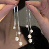 Alloy Plastic Imitation Pearl Stud Earrings WGC0511-88-1