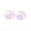 Transparent Handmade Blown Glass Globe Beads GLAA-T012-52E-4
