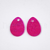 Spray Painted Capiz Shell Charms SSHEL-T006-10A-2