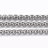 Tarnish Resistant 304 Stainless Steel Venetian Chains/Box Chains CHS-H016-02P-10M-1