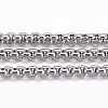 304 Stainless Steel Venetian Chains/Box Chains CHS-H016-02P-10M-1