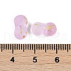 Gradient Color Transparent Acrylic Beads OACR-M023-02H-3