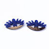 Resin & Walnut Wood Pendants RESI-N025-009A-B03-2