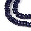 Opaque Spray Painted Glass Beads GLAA-ZX008-6mm-18P-3