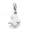 Non-Tarnish 304 Stainless Steel Charms STAS-F259-012P-1