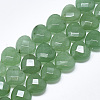 Natural Green Aventurine Beads Strands G-S357-E02-05-1
