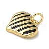 Rack Plating Brass Enamel Charms KK-K392-41G-04-2