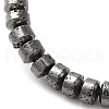 Electroplated Natural Lava Rock Beads Strands G-L606-C02-01D-2