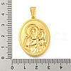 Ion Plating(IP) 304 Stainless Steel Pendants STAS-R231-18G-06-3