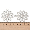 Flower Alloy Pendants FIND-M082-02P-3